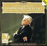 Herbert von Karajan Ludwig Van Beethoven: Symphonien No 1 & No 2 артикул 13012a.