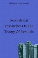 Geometrical Researches On The Theory Of Parallels артикул 13198a.